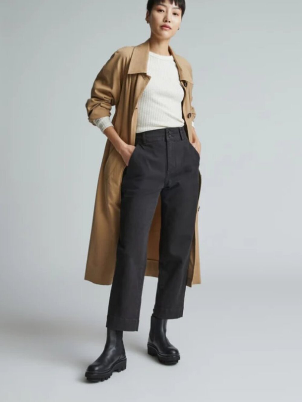 Everland The Organic Straight-Leg Pant